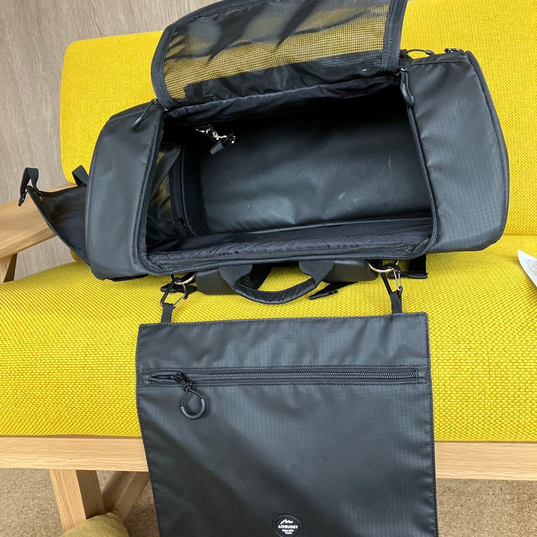 AIR BUGGY エアバギー 3WAY リュック ワイド黒　新品同様美品
