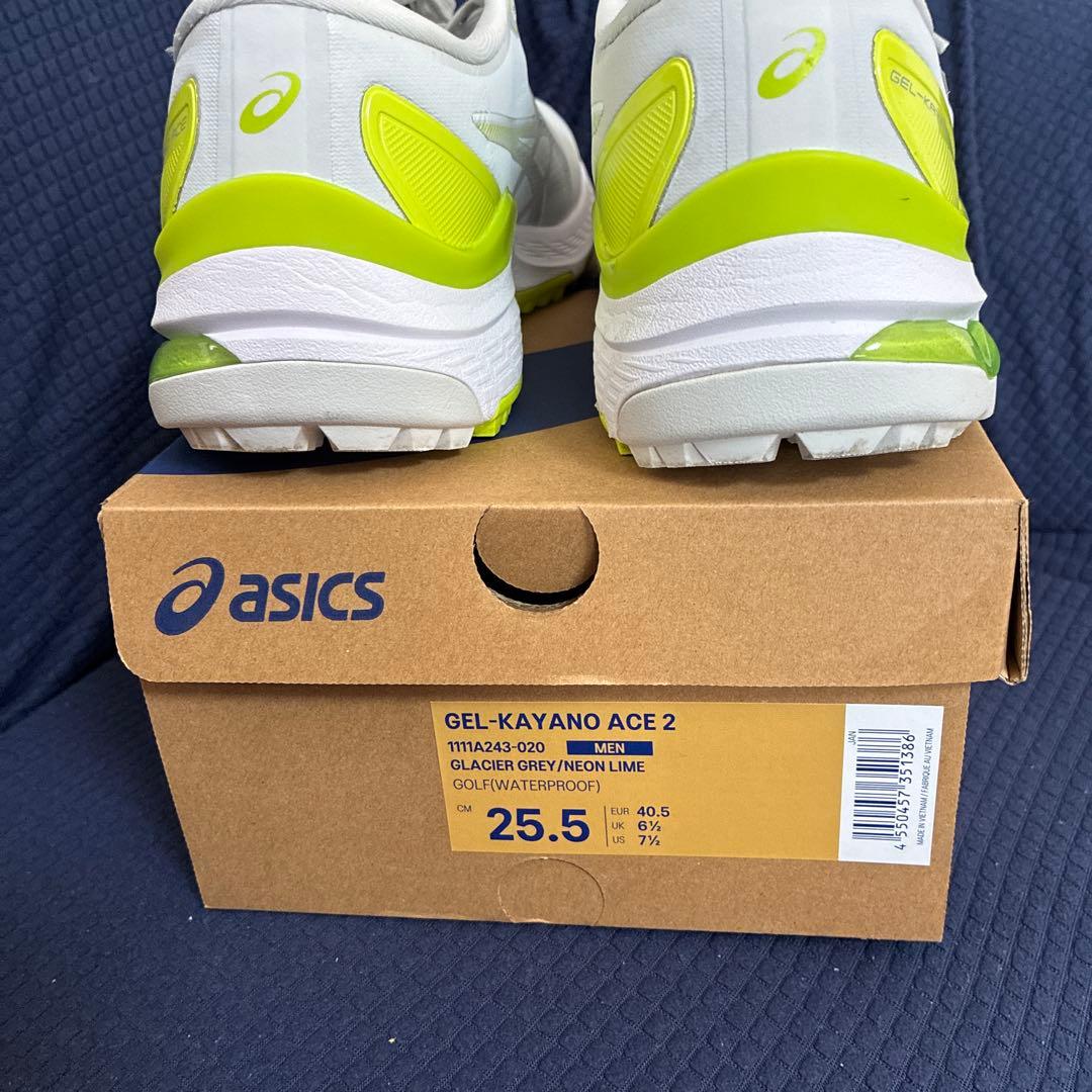 ほぼ新品　ASICS GEL-KAYANO ACE2 ゴルフシューズ25.5