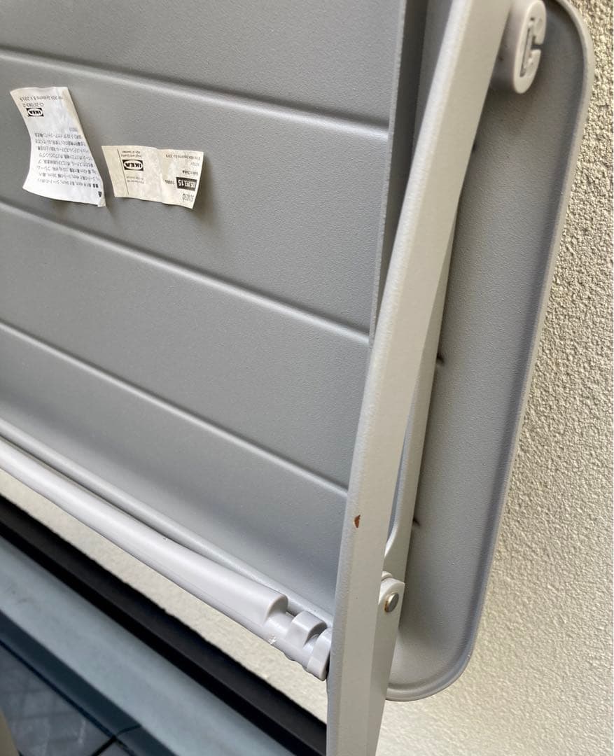 IKEA スンドソー　折りたたみチェア、テーブル　グレー