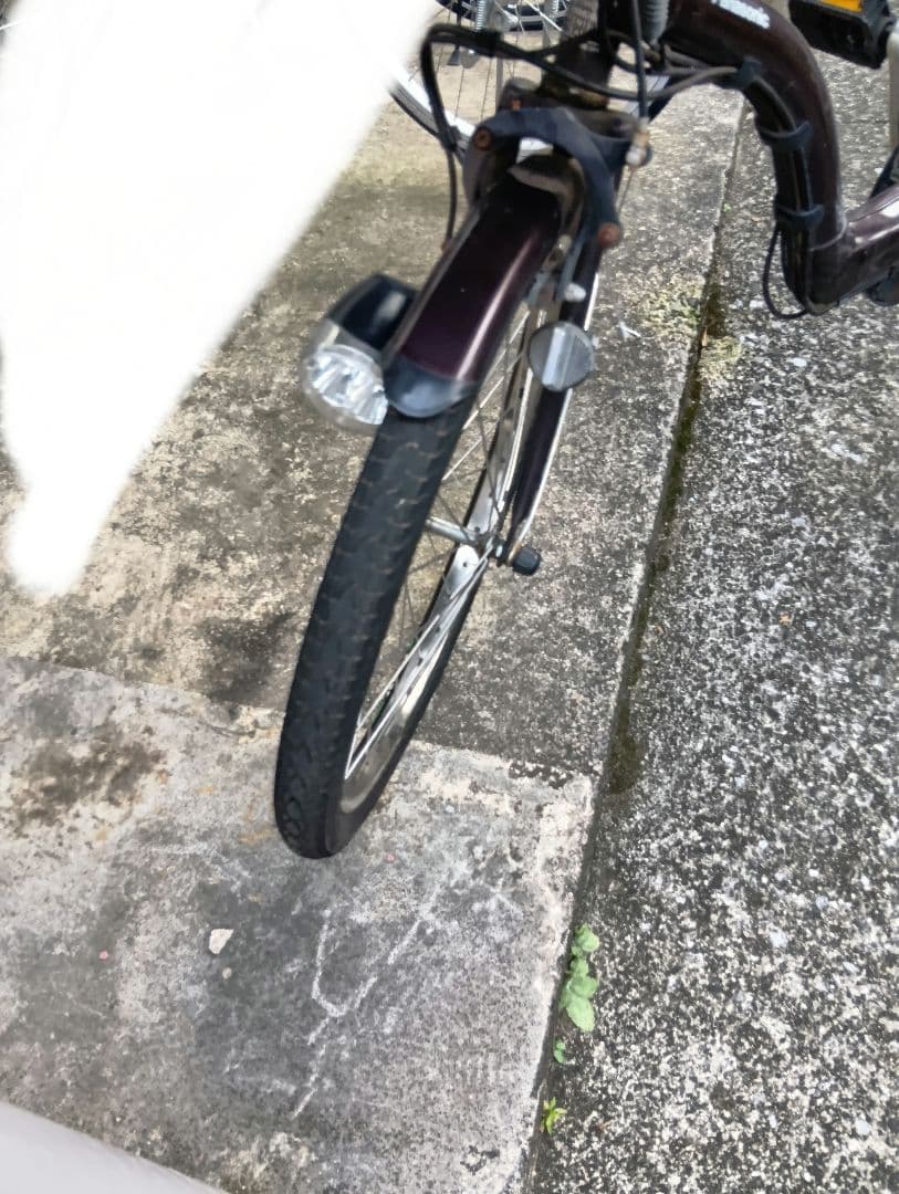 訳あり　電動アシスト自転車　パナソニック ギュットgutto3人乗り　こども２人