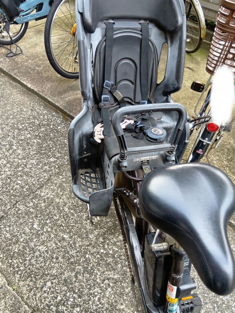 訳あり　電動アシスト自転車　パナソニック ギュットgutto3人乗り　こども２人
