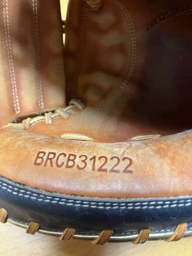 ZETT 軟式グローブ 茶色/黒