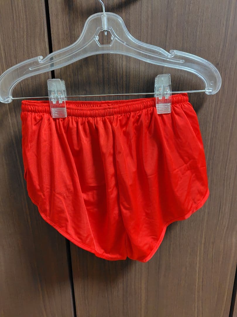 アシックス　ランニング　パンツ　メンズ　赤青2枚