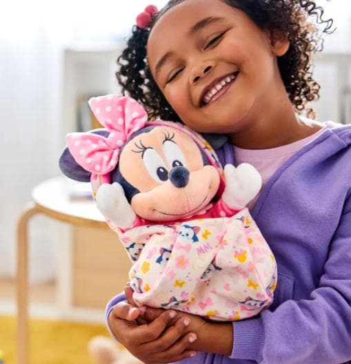 Disney Babies ディズニーベビー ミニー おくるみ ぬいぐるみ