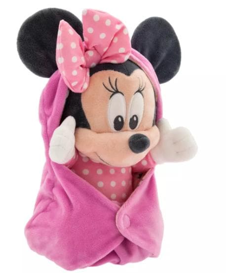 Disney Babies ディズニーベビー ミニー おくるみ ぬいぐるみ