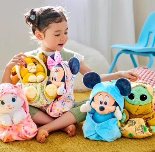 Disney Babies ディズニーベビー ミニー おくるみ ぬいぐるみ