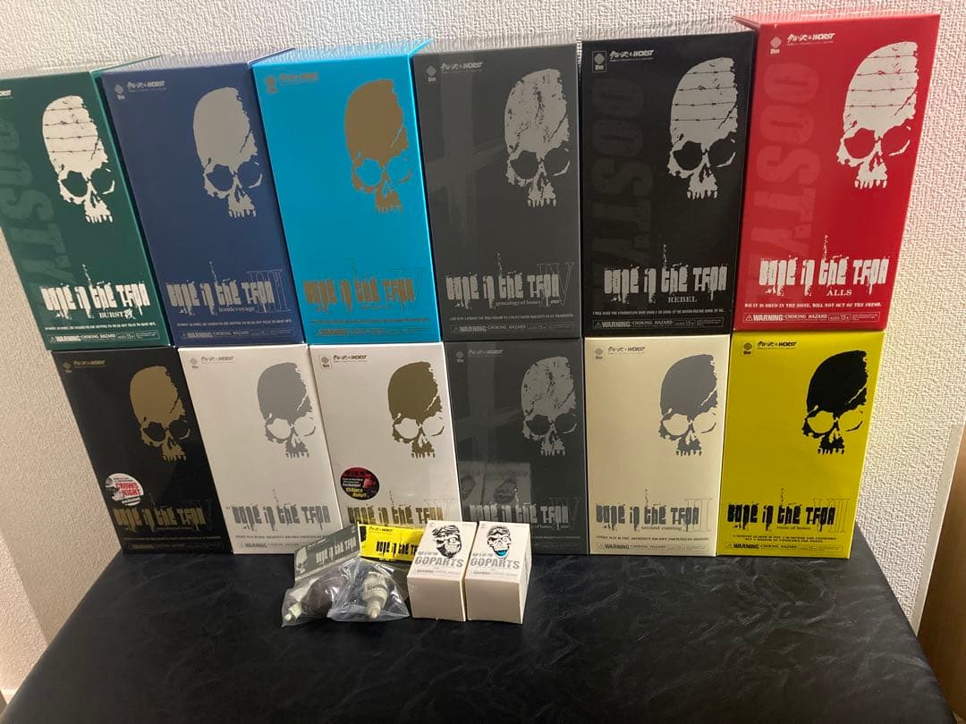 Bone in the TFOA 12体セット ヘッドパーツ付 クローズワースト