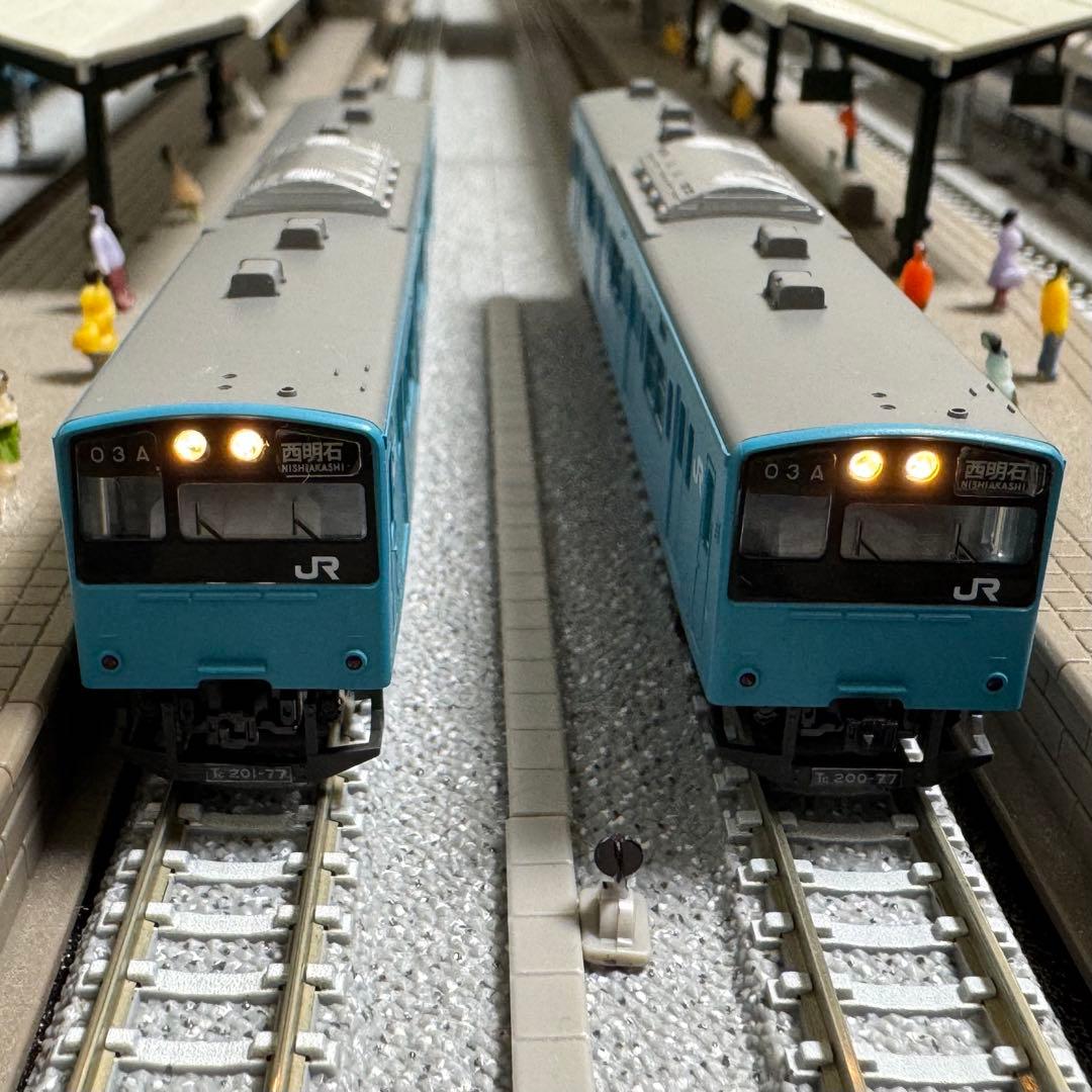 【ミティ】KATO 201系 京阪神緩行線色 7両セット Nゲージ