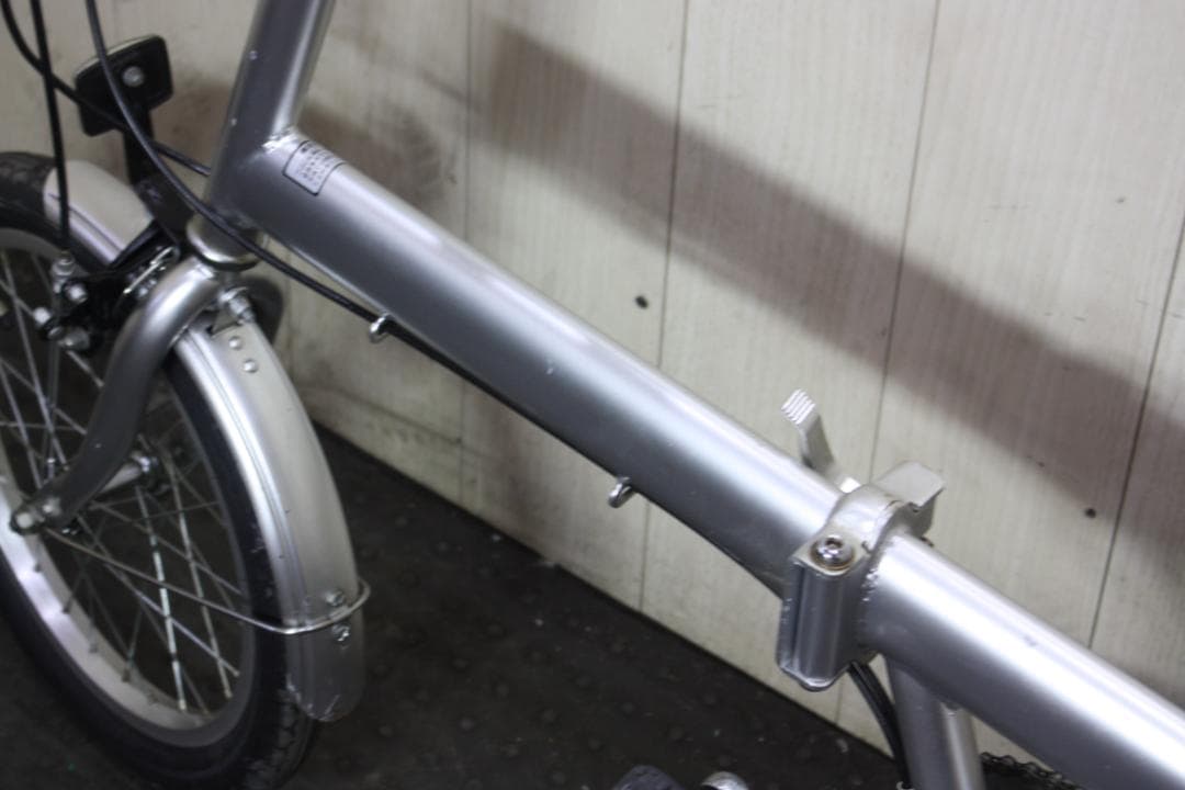 せ*ご様 SAKAMOTO製 16インチ シマノ6速 リヤサス 折り畳み自転車