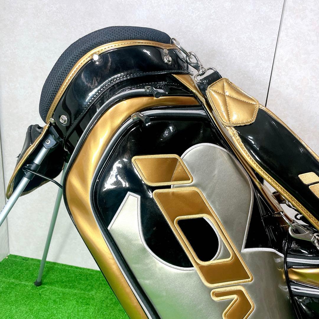 イオミック IOMIC スタンド式　高級キャディバック　3点ショルダー