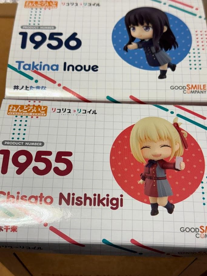 ねんどろいど　リコリス・リコイル　錦木千束　井ノ上たきな　２体セット