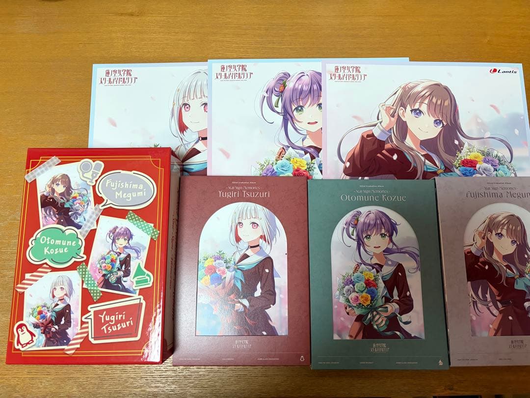 蓮ノ空 102期生 ソロアルバム メガジャケ 3枚セット