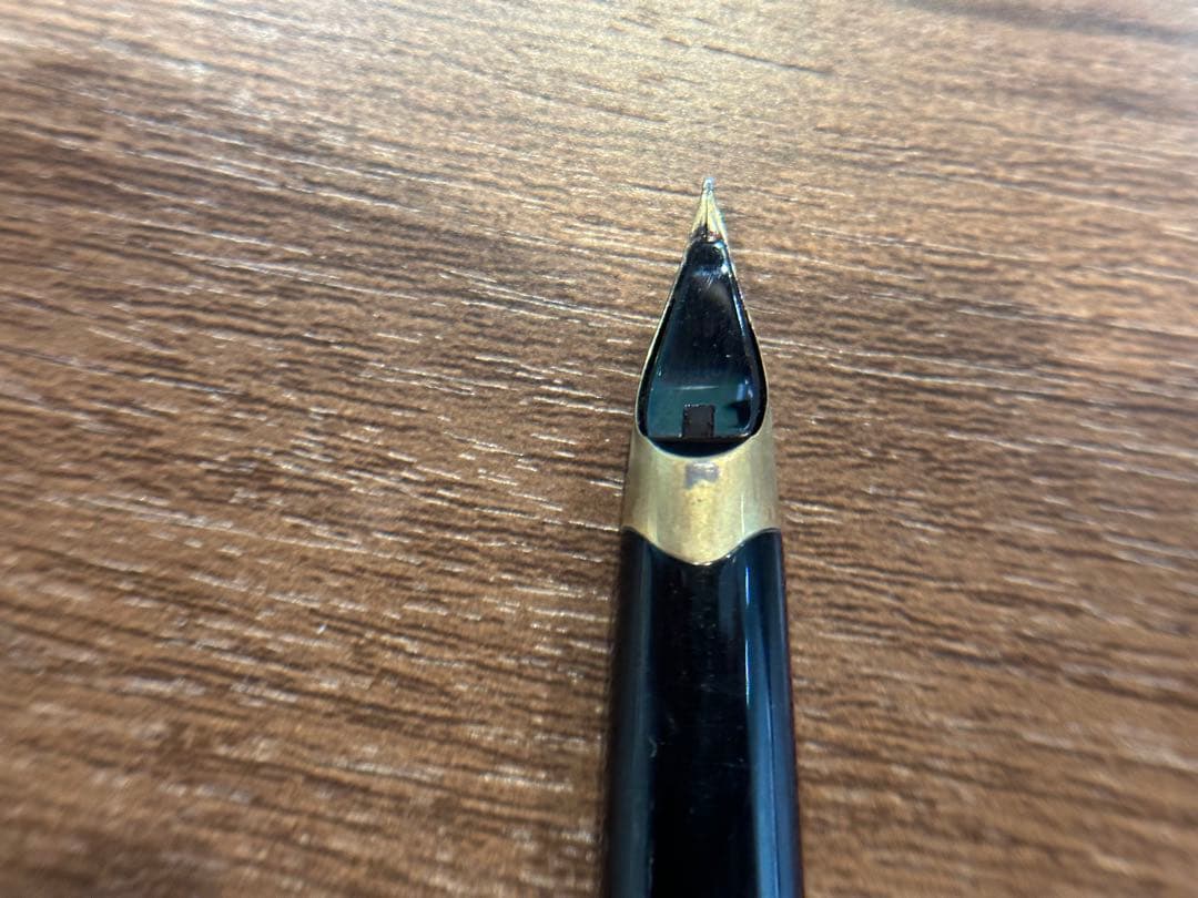 o*f様 希少 PILOT 万年筆 R14K ペン先14k 社名刻印あり sup