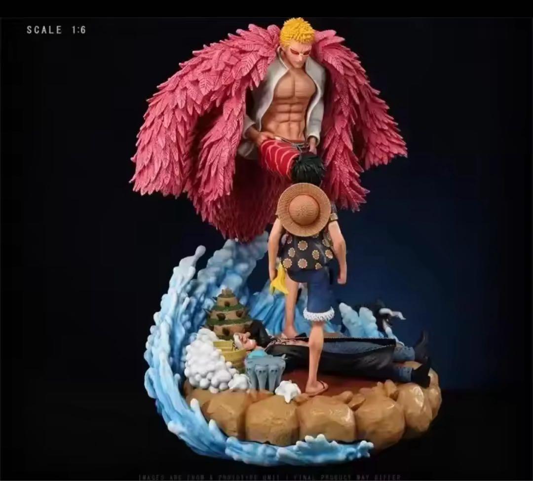 ワンピース　トラファルガーロー　ドフラミンゴ ルフィ　フィギュア