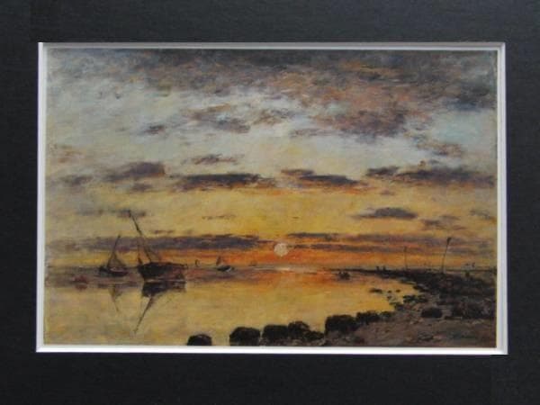 ウジェーヌ・ブーダン、LE HAVRE-LE RIVAGE AU COUCHER