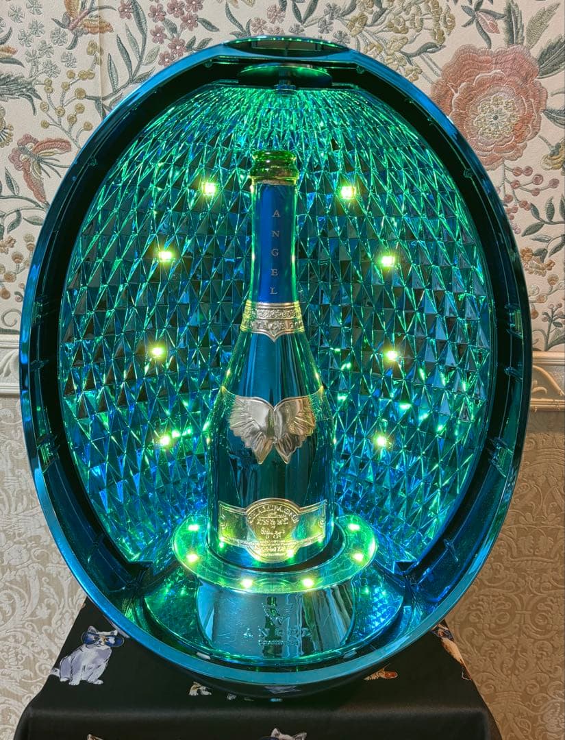 エンジェルエッグ　ヴィンテージ2008ブルー 空ボトル・リモコン付