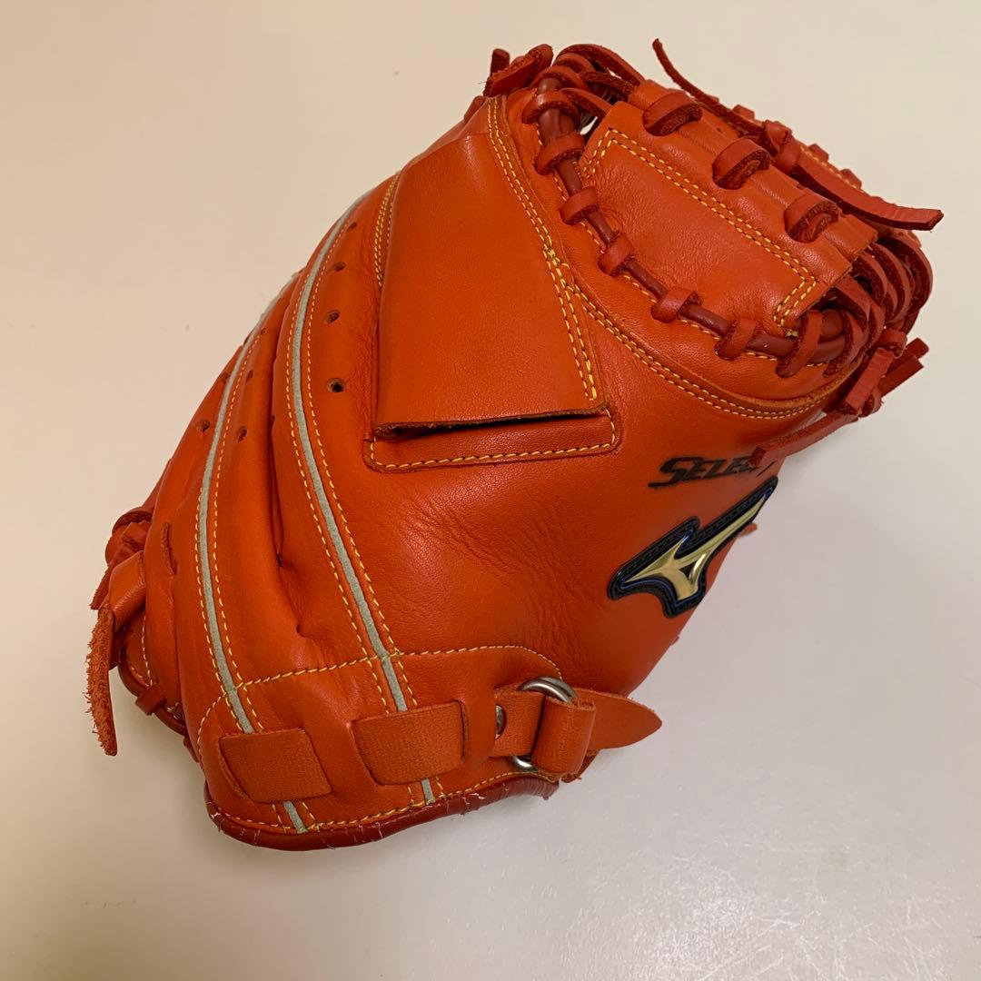 ミズノ　セレクト９　軟式少年　キャッチャーミット　グローブ