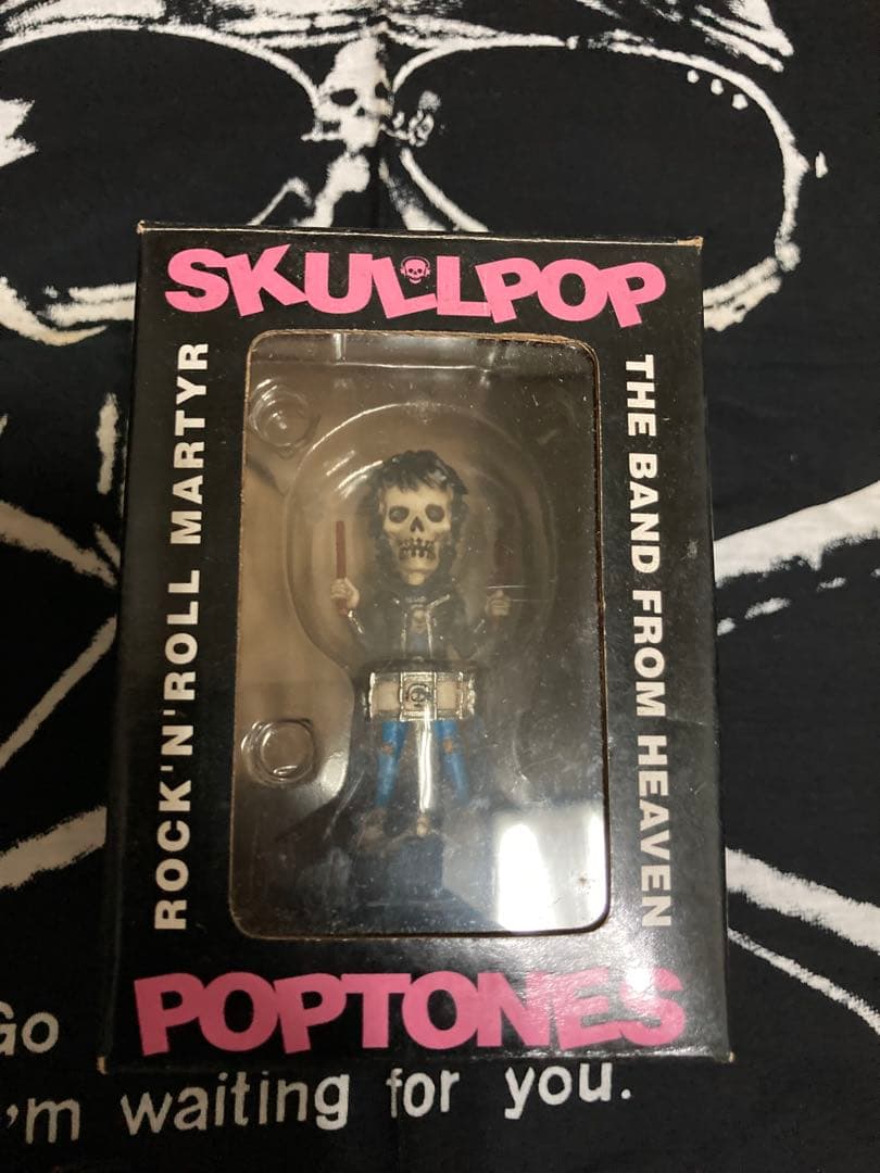 RAMONES フィギュア　SKULLPOP POPTONES