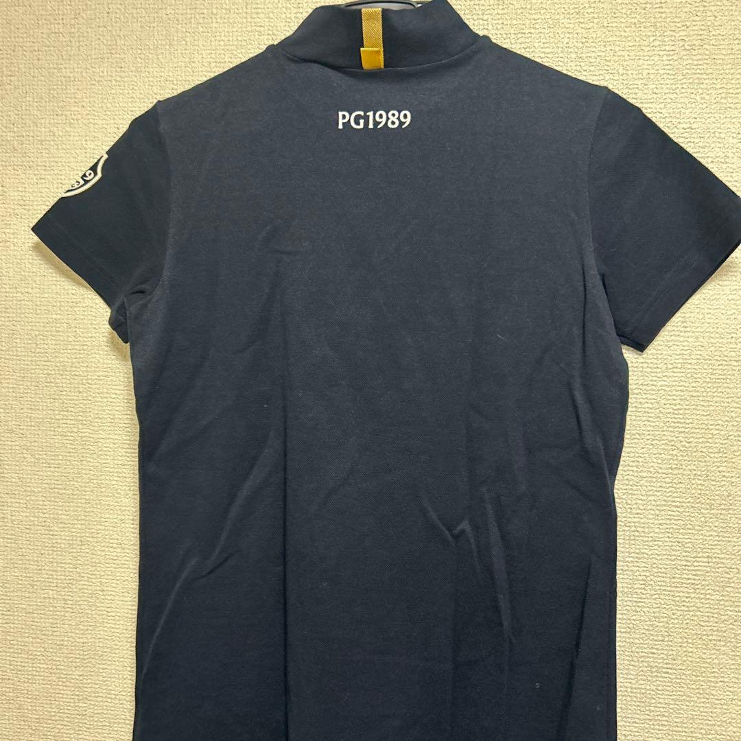 パーリーゲイツハイネック半袖ブラックサイズ0