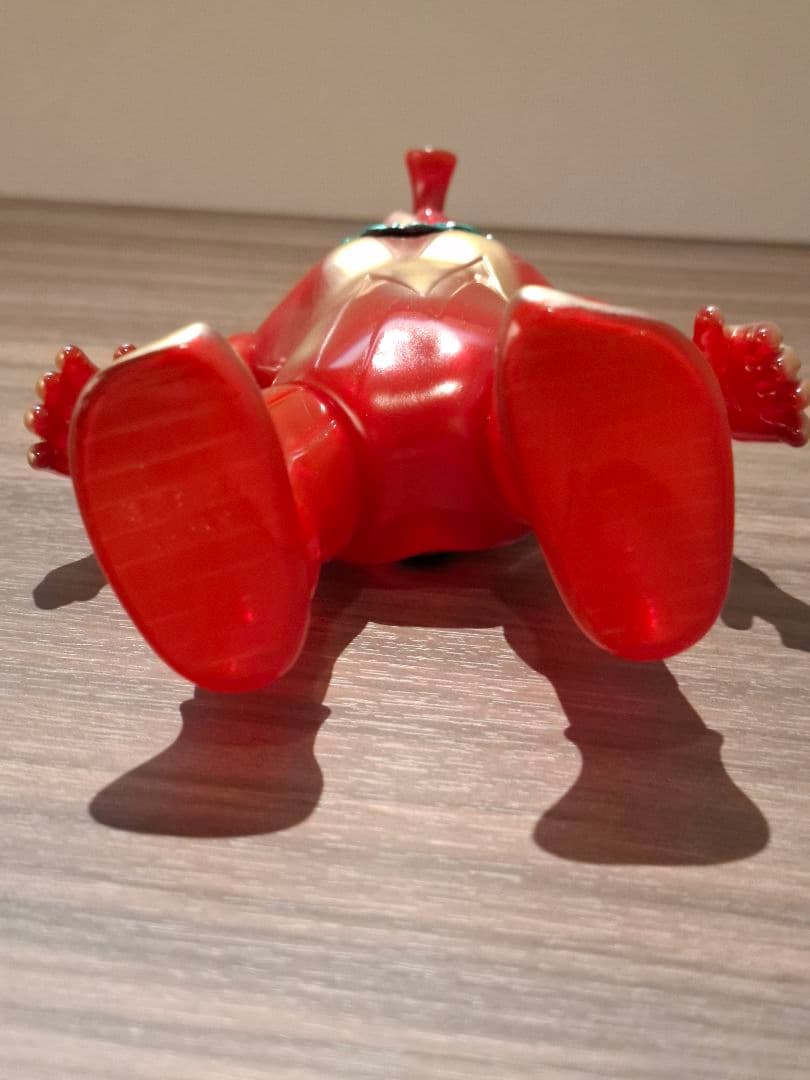 ケムール人 M1号 ワインクリア成型 スタンダードサイズ ソフビ