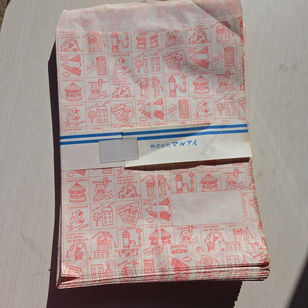 レトロファンシー 100枚入り 紙袋