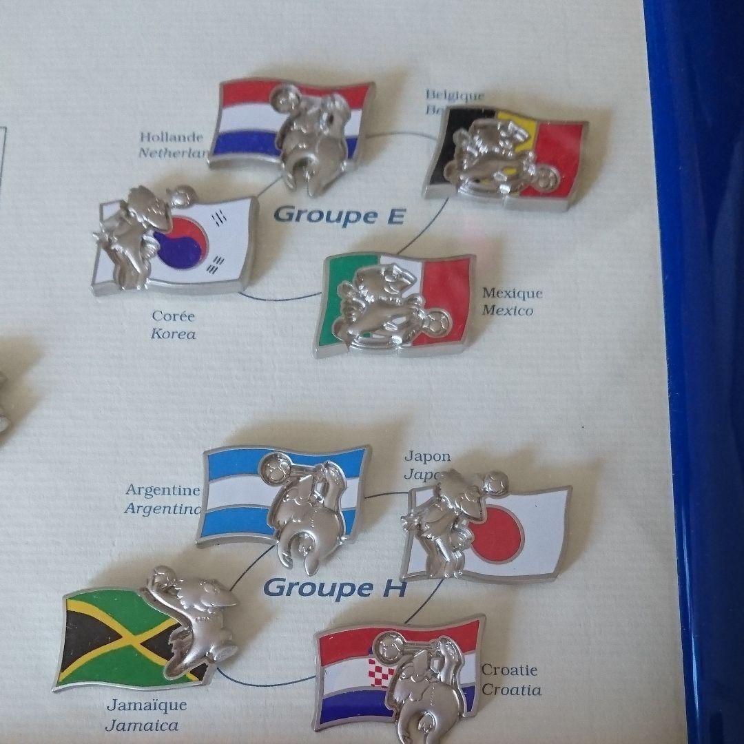 値下げレア☆ワールドカップ'98ピンバッチ