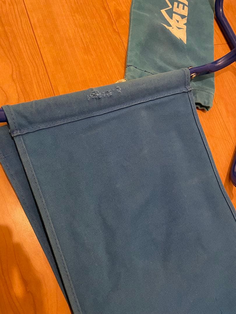 80s REI トラベルチェア ブルー バイヤーオブメイン