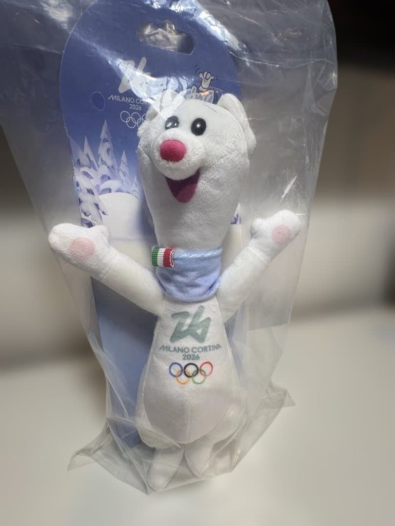 Tina ミラノ・コルティナ2026オリンピックぬいぐるみ 25cm 新品未開封
