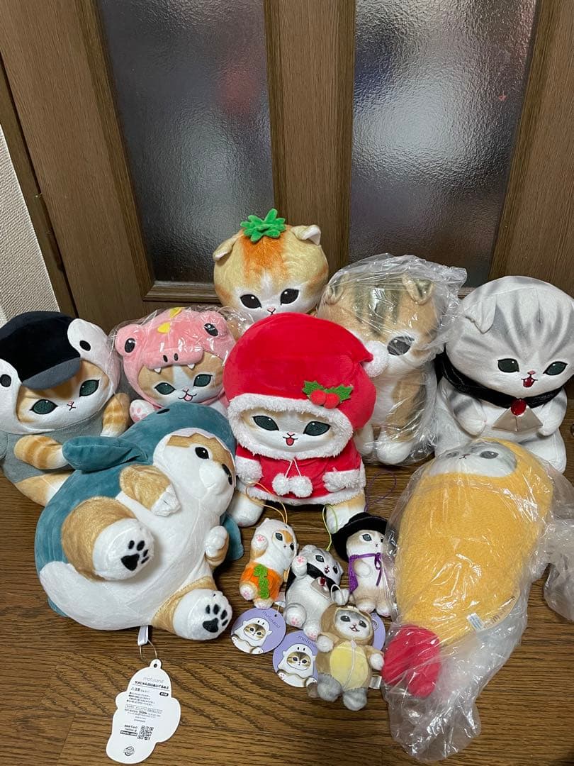 モフサンド BIGぬいぐるみ まとめ売り サメにゃん 海の生き物 かいじゅう