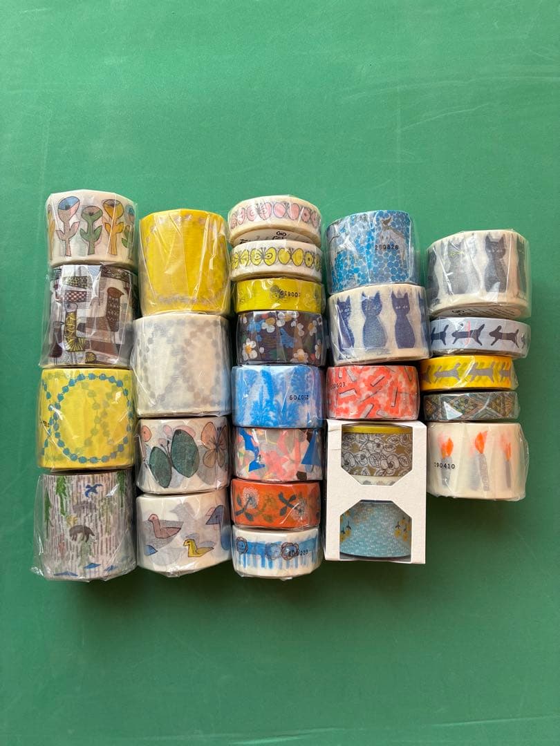 ミナペルホネン マスキングテープ レア柄セット 全て未使用 25個セット