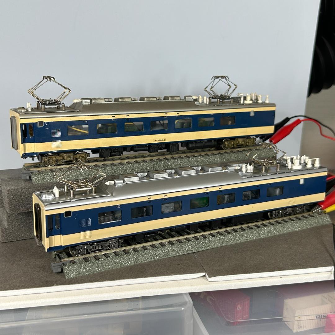 カツミ 国鉄 581系寝台電車 12両セット 運転台上前照灯不点灯タイプ