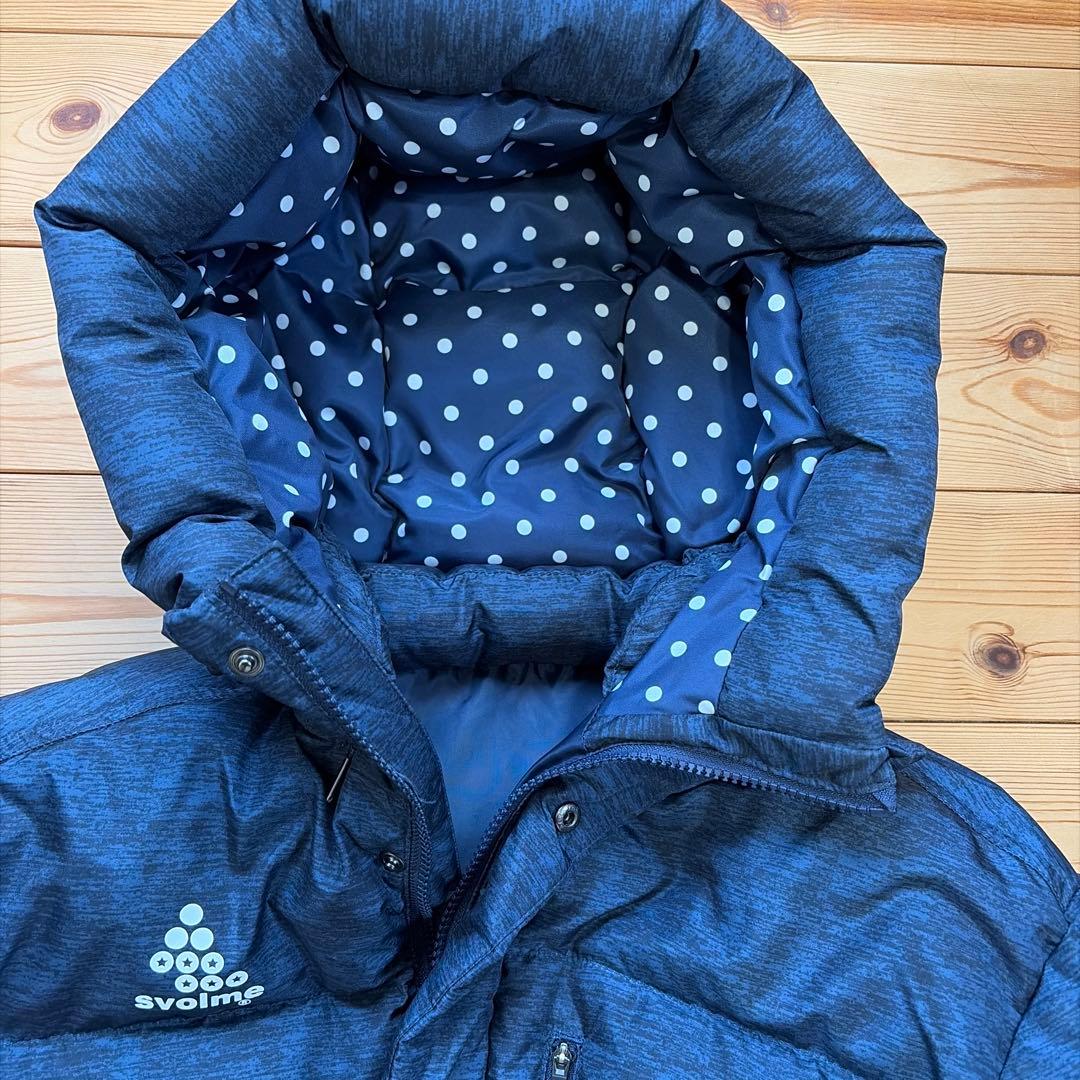 svolme ベンチコート ロング M ダークブルー