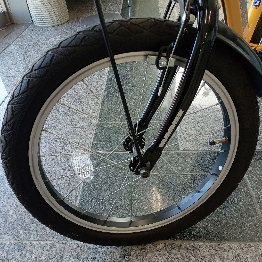 引き取り限定　HUMMER　ハマー　キッズ　子ども用自転車　18インチ　補助輪