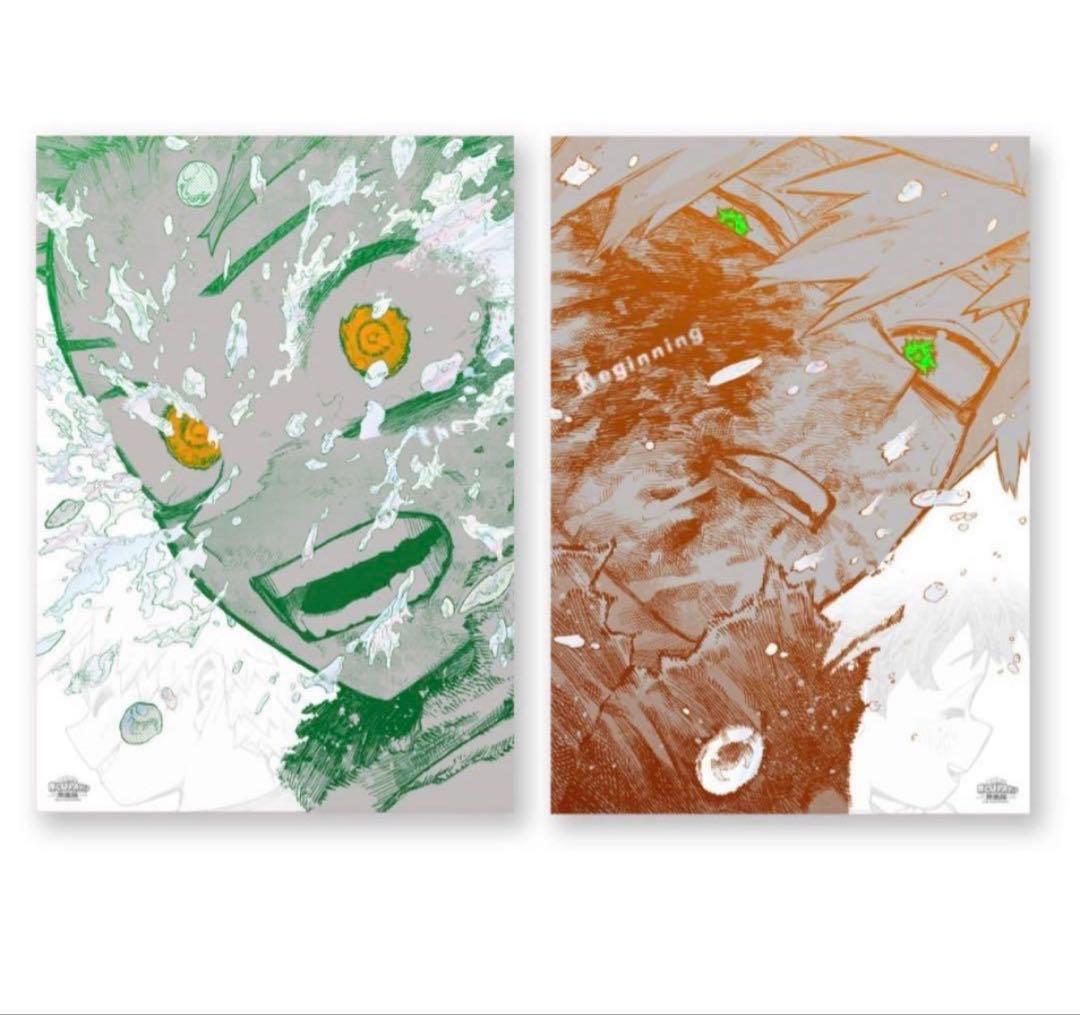 ヒロアカ 原画展 The beginning ポスター