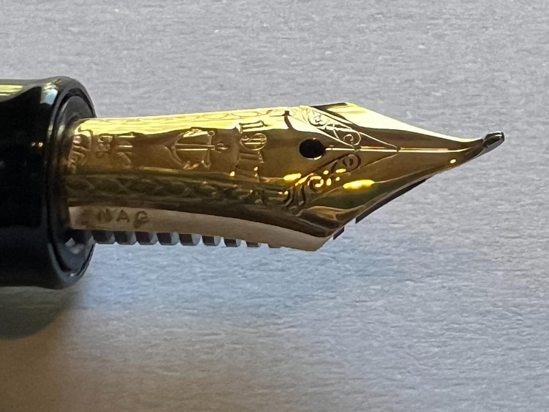 2日間特別価格‼️希少！セーラー長刀研ぎ万年筆14K極美｜ワンオーナー保管品！