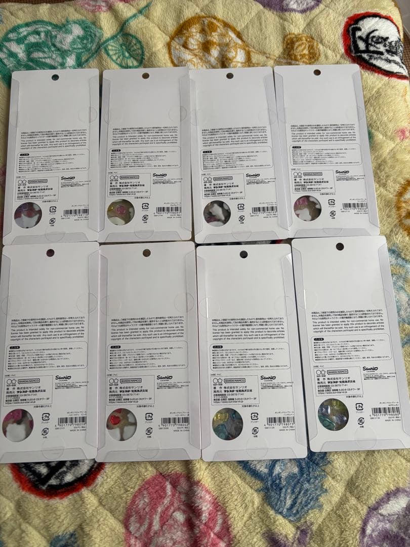 国内正規品 サンリオ ボンボンドロップシール 第2弾 コンプリートセット８枚