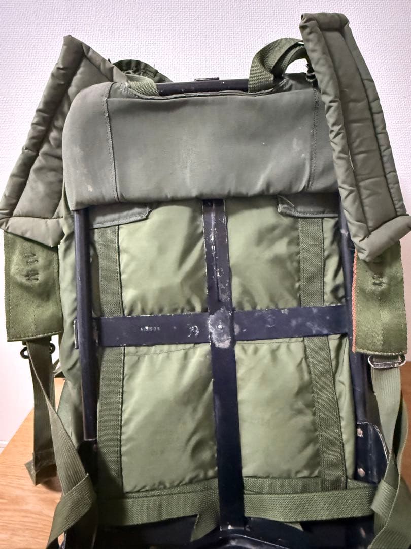 米軍実物 アリスパック ラージ フレーム付+カーゴサポート+カーゴストラップ