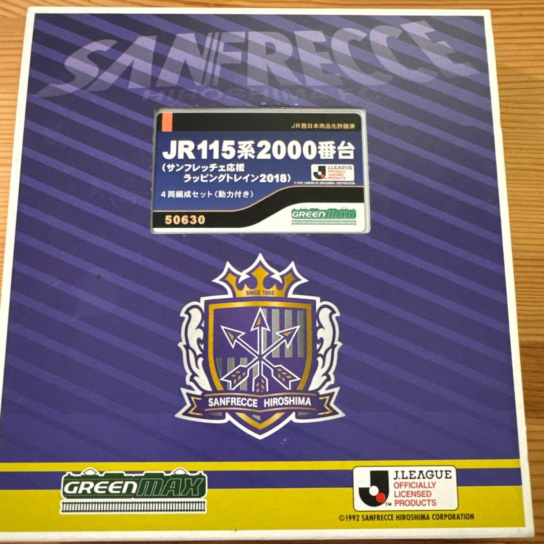 JR115系2000番台 サンフレッチェ広島 ラッピング　 Nゲージ