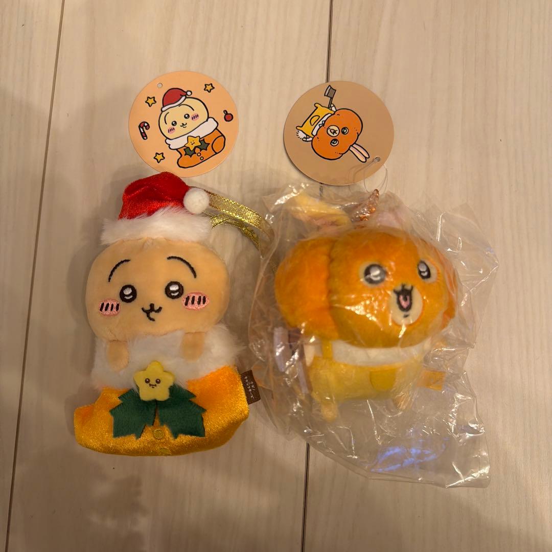 本日まで限定価格 ちいかわ うさぎ オーナメント かぼちゃ マスコット