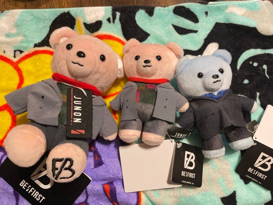 【希少】BE:FIRST JUNON くま　ぬいぐるみ3個セット　ジュノン