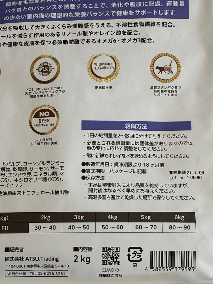 ELMO ドライキャットフード 8.4Kg