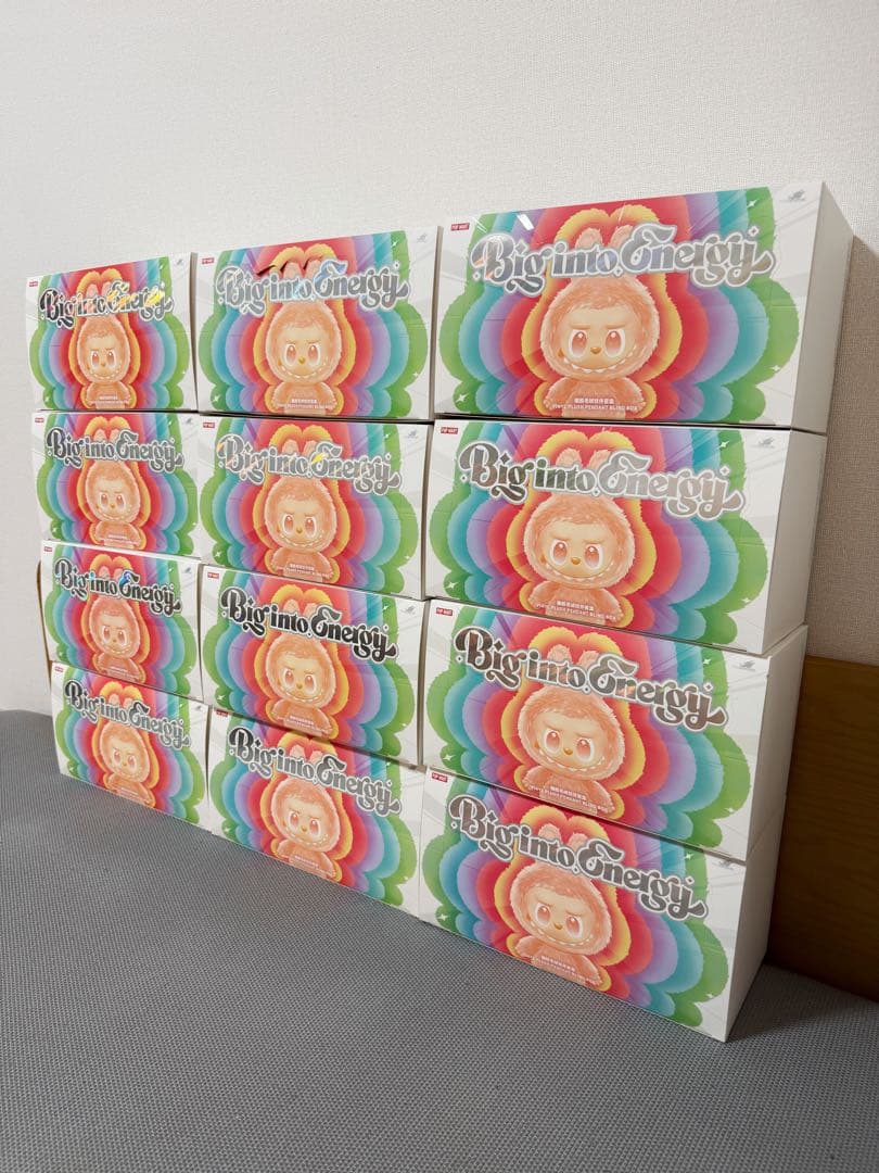 【空箱】Labubu Big into Energy アソートボックス 12箱