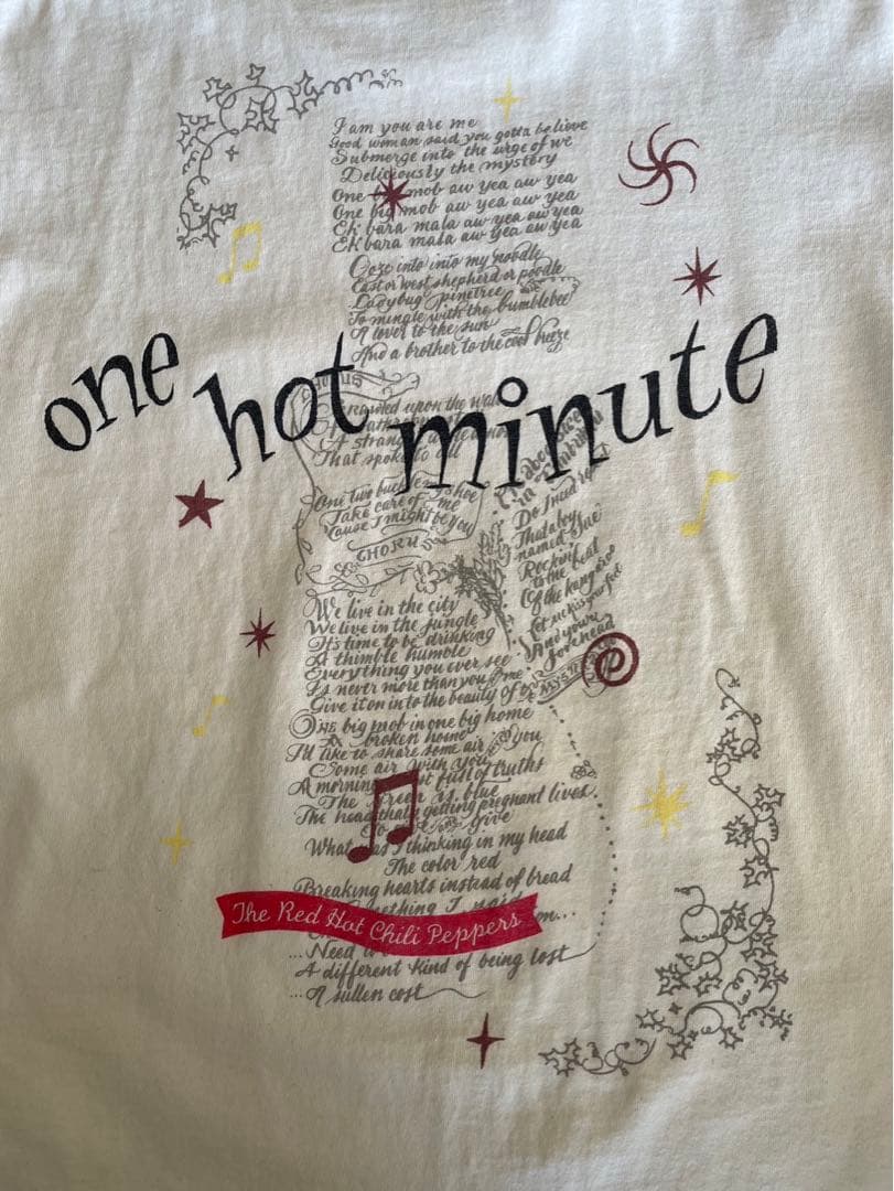 Red Hot Chili Peppers レッチリ フジロック一回目 Tシャツ