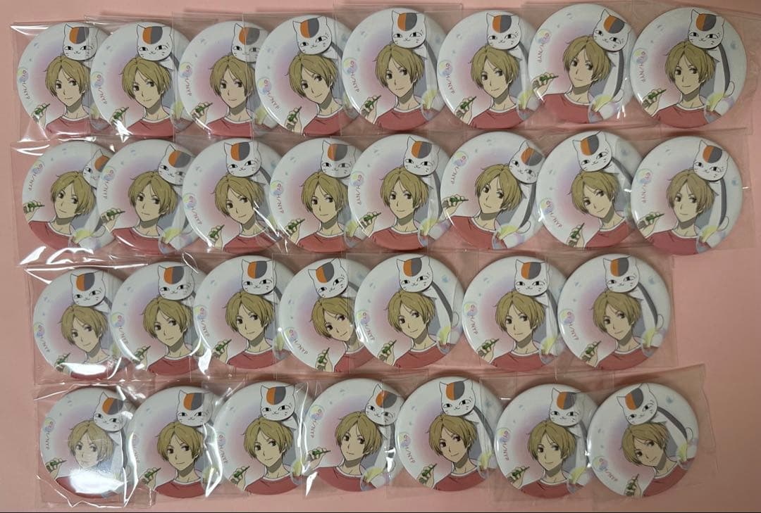 夏目貴志 缶バッジ 30個セット