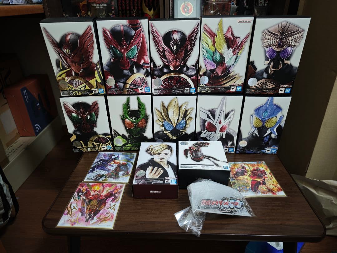 真骨彫製法 仮面ライダーオーズ　全フォームセット　まとめ売る　おまけも付き