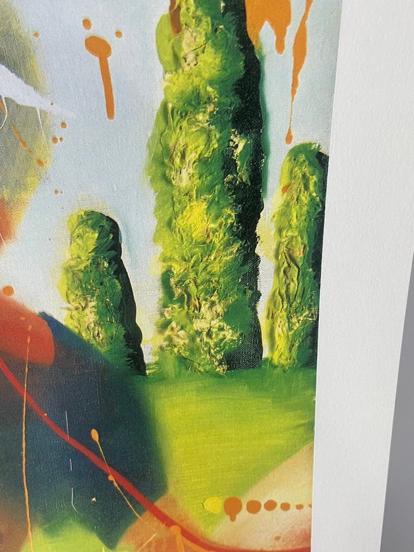 『ミュージシャン』 オルガ グレチナシルクスクリーン 64*72cm