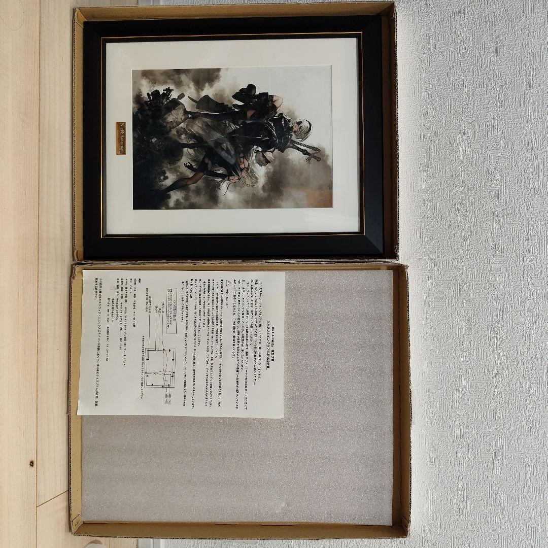 NieR:Automata 複製原画 キャラファイングラフ(シリアルナンバー付)