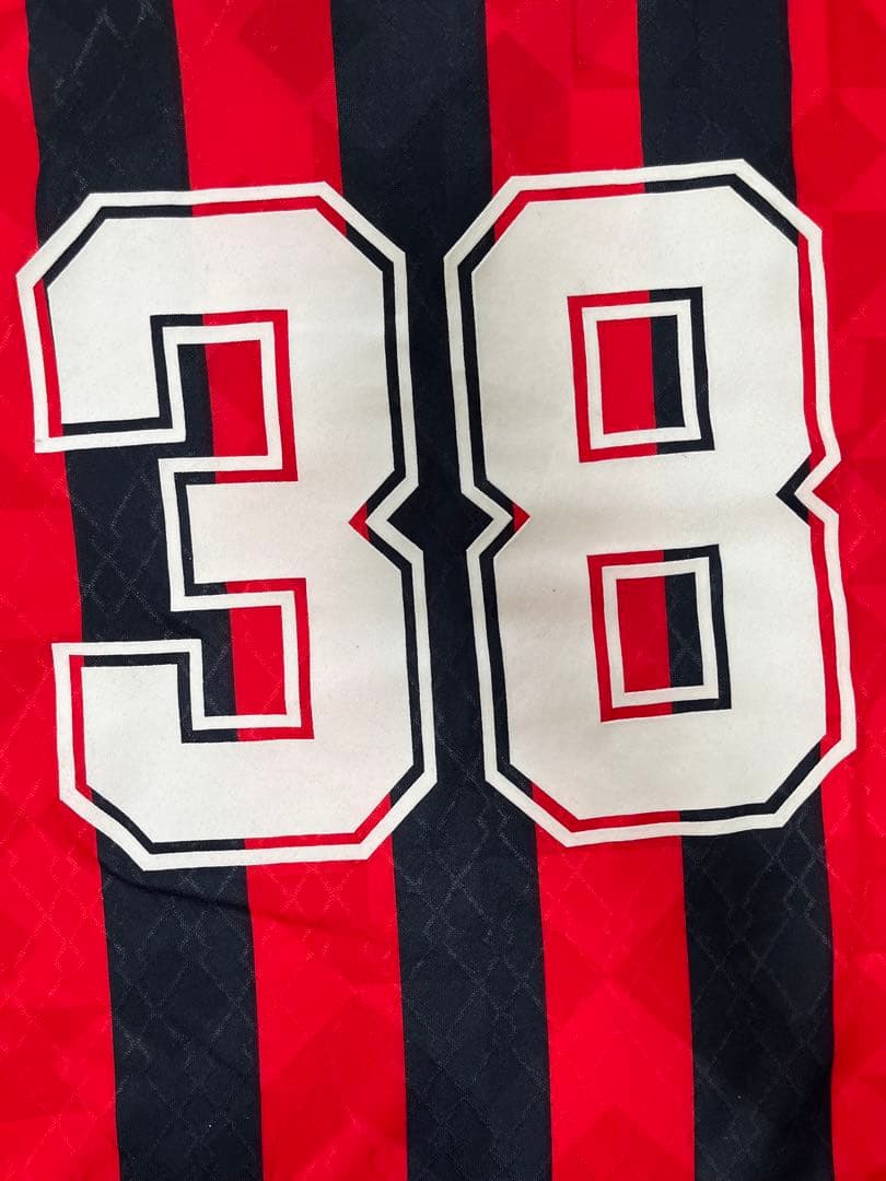 ACミラン Lotto シャツ 背番号38