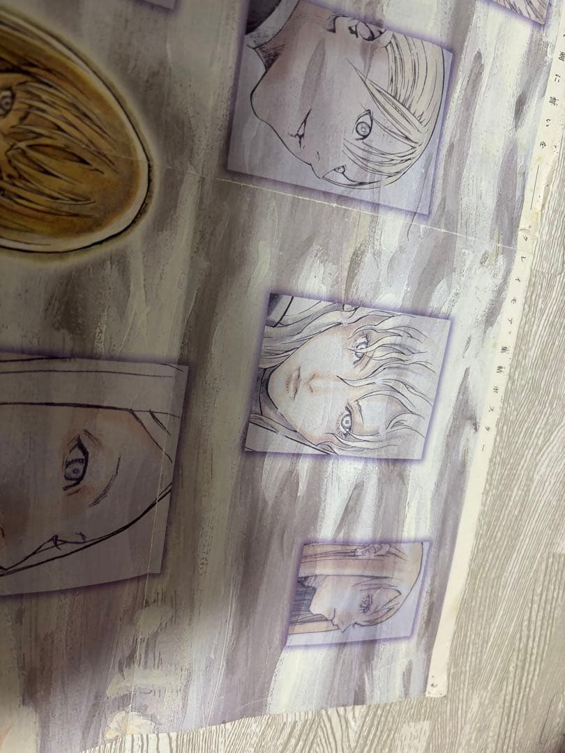 CLAYMORE ポスター 2枚 稀少品【折れ・破けあり/ダメージあり】