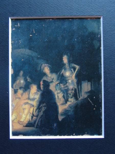 レンブラント・ファン・レイン、聖書あるいは物語に取材した夜の情景